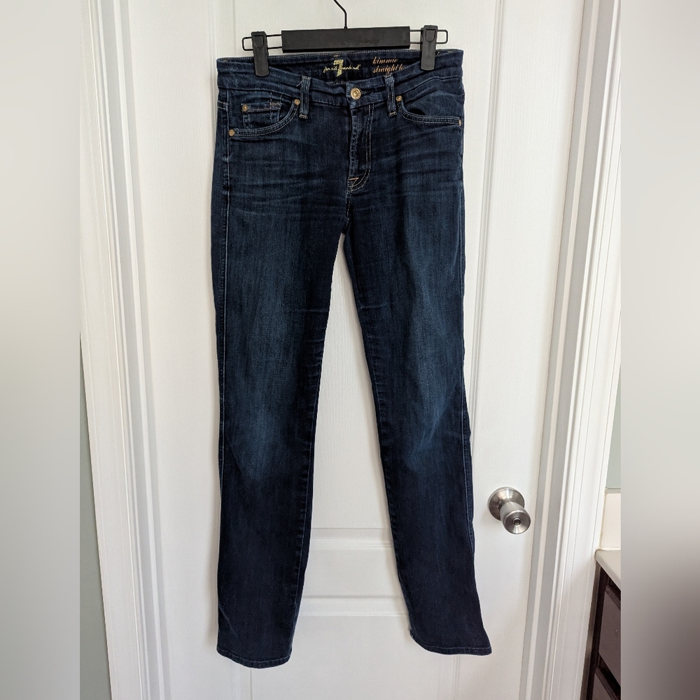 7 for All Mankind 27 Kimmie straight leg jeans